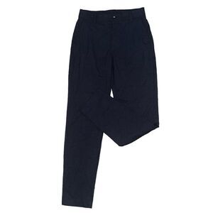 Dark Navy Blue Plaid Men’s Trousers Size 29x32